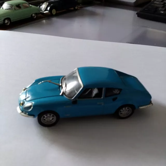 Simca coupé CG bleue 1/43