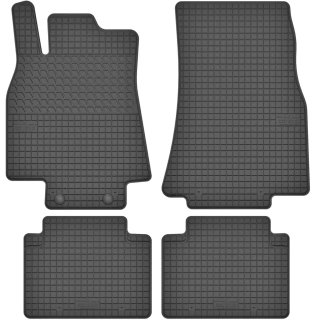 Gummimatten Gummi Fußmatten Satz für Mercedes-Benz A-Klasse W169 B-Klasse W245