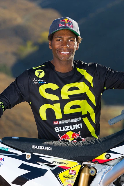 James Stewart Motorcycle Cross Country Racing Star Wall Art Home - POSTER 20x30