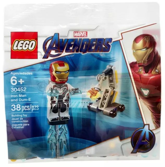 Lego Marvel Avengers Iron Man et Dum-E 30452 Super-Héros