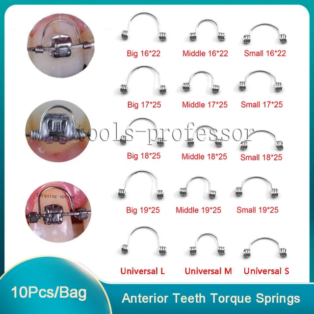 Wire For Braces Tooth Model Torque Spring Small Middle Big