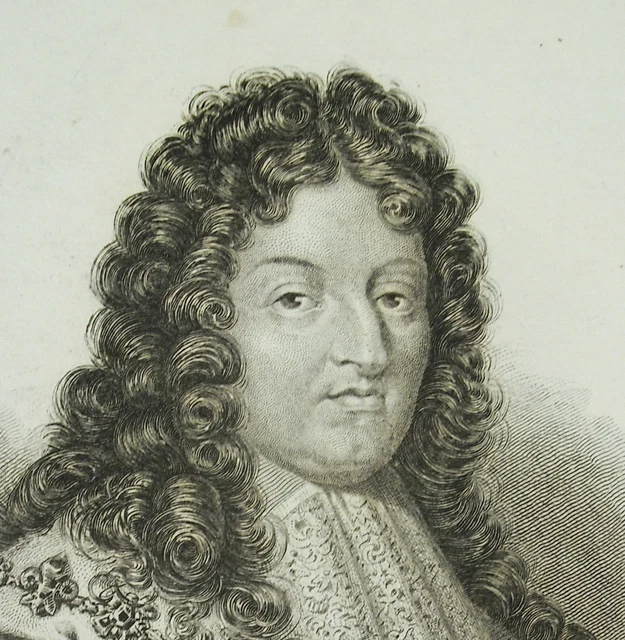 ANTIQUE PRINT LOUIS XIV, dit « le Grand » et « le Roi-Soleil Roi de ...