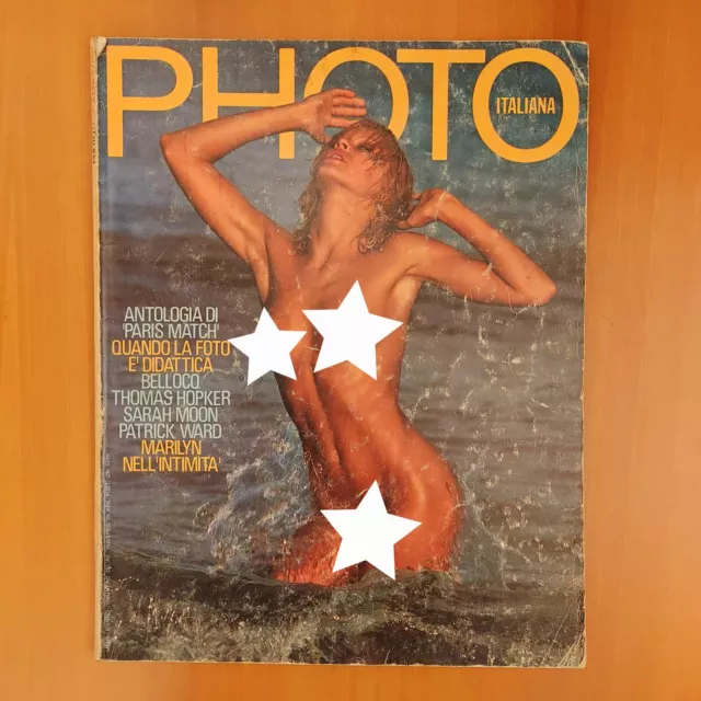 Photo Italiana N.33 - 01/1978 - Paris Match / Sarah Moon / Patrick Ward / Monroe