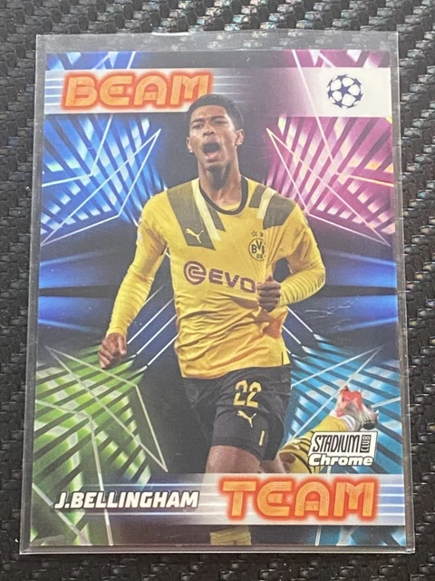 2021-22 JUDE BELLINGHAM Topps Stadium Club Chrome Green