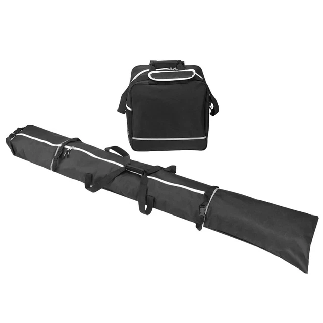 Portable Ski Gear Bag & Snowboard Boot Bag Ski Travel Bag & Ski Boot Backpack