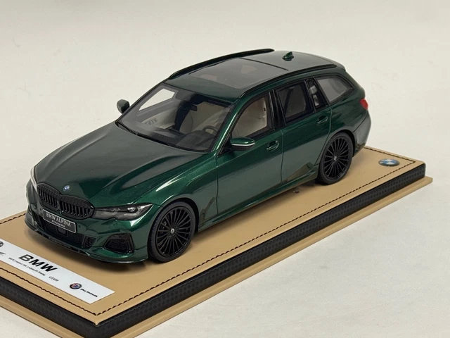 Modèle Réduit BMW Alpina B3 Biturbo Touring 1:18 – Vert Métallisé, Résine, GT Spirit, édition 2019
