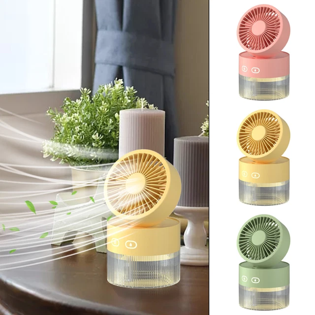350ml Mini Handheld Personal Portable Fan USB Electric Fan With Humidifier Air
