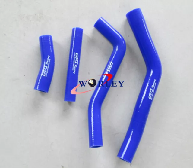 FOR YAMAHA YZ450F YZF450 YZF 450 2010-2013 2011 2012 Silicone Radiator Hose BLUE