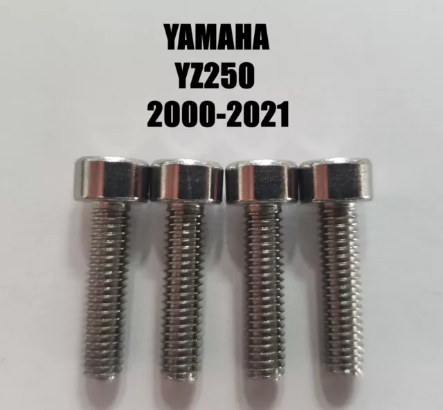 Yamaha YZ250 (00-21) Stainless Carburetor Carb Float Bowl Screws YZ 250