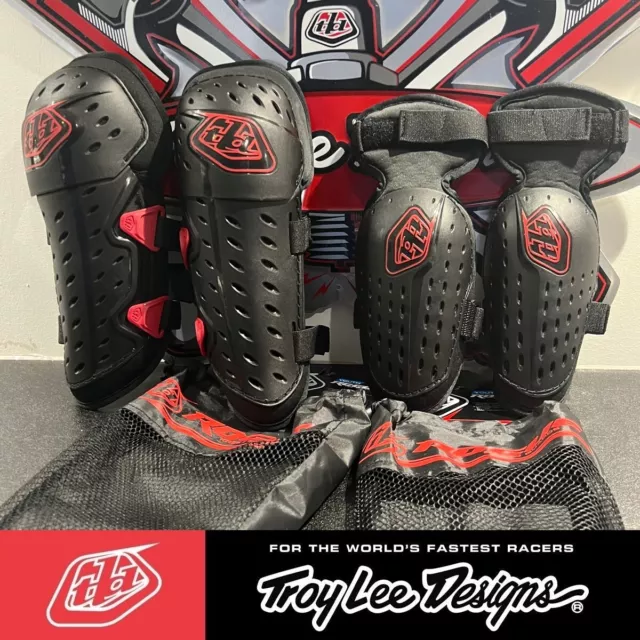 Troy Lee Designs 2023 Schurke Jugend JUNGEN KNIEN + ELLBOGEN Combo