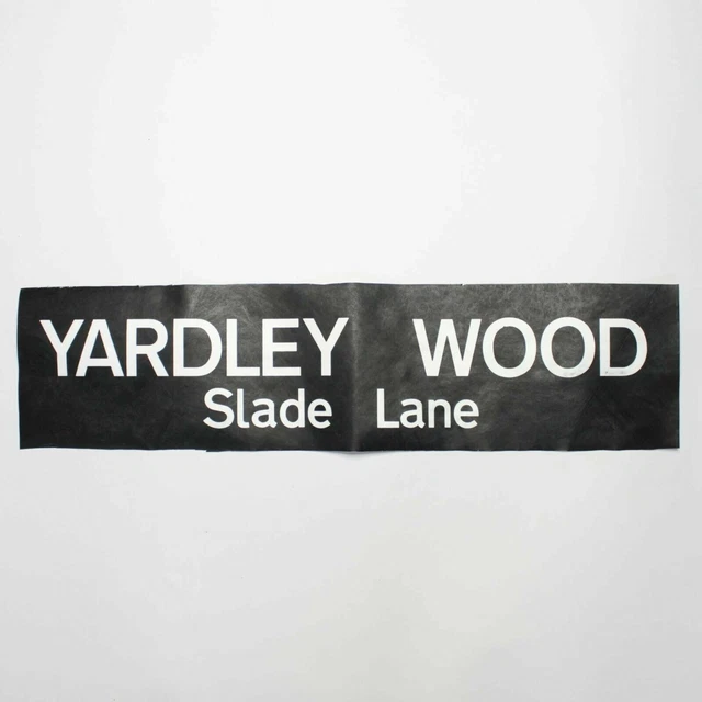 Slade Lane Busjalousie Vintage Siebdruck Yardley Wood Ziel Slade Lane Busjalousie Vintage Siebdruck Yardley Wood Ziel
