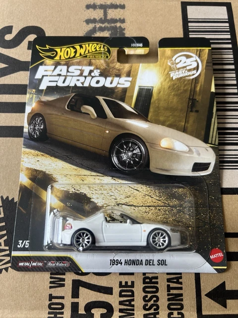 HOT WHEELS PREMIUM Fast & Furious 1994 Honda Del Sol 2026 £10.00