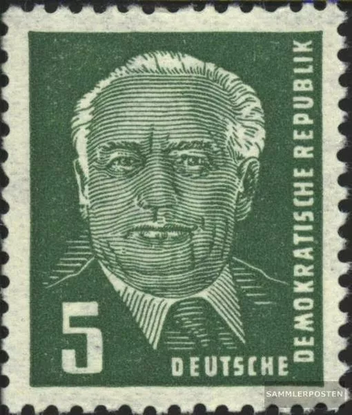 DDR 322z b X I geprüft postfrisch 1952 Präsident Wilhelm Pieck (II)