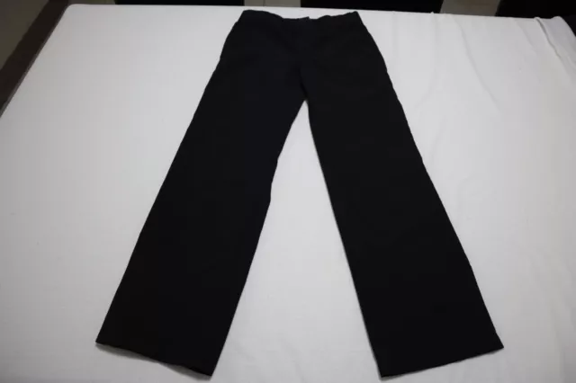 BROOKLYN INDUSTRIES boys black pin stripe smart pants size 10