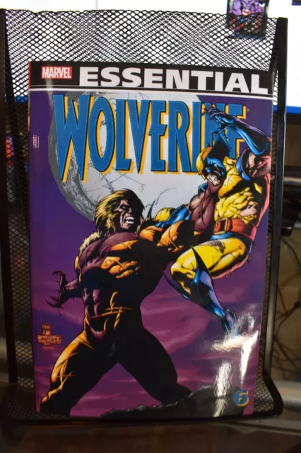 Essential Wolverine Volume 6 Marvel Deluxe TPB BRAND NEW RARE X-Men Sabretooth