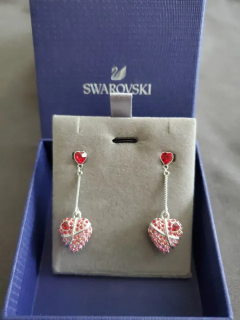 Brand New SWAROVSKI Roxane Pierced Earrings 1126841 $100