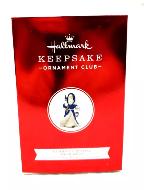 Hallmark Keepsake Ornament Club 2018 Father Christmas Special Member Exclusive