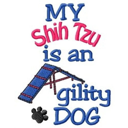 My Shih Tzu is An Agility Dog Long-Sleeved T-Shirt DC2026L Size S - XXL