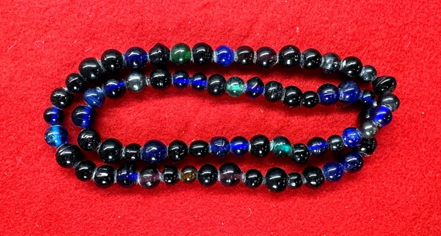 String of Glass Trade Beads in Several Colors
