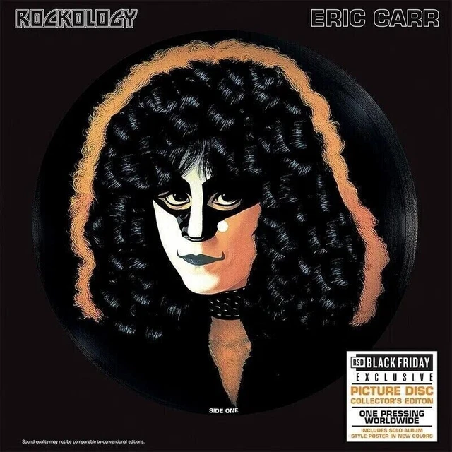 ERIC CARR Rockology Limted Record Store Day Black Friday Picture