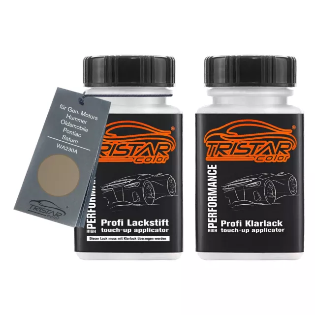 Autolack Lackstift für GM Hummer Pontiac Saturn WA230A Light Driftwood 2 x 50ml