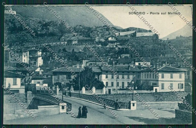 Sondrio città cartolina QQ7388