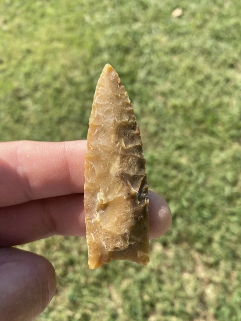 Plainview Spearhead  Flint Knapping