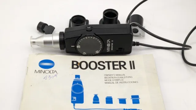 Minolta Booster II, amplificateur pour Autometer III ou Flashmeter II, III ou IV