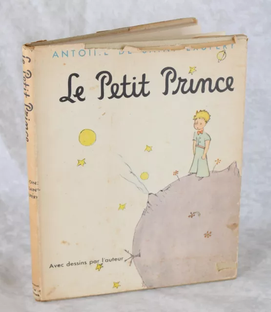 Le Petit Prince Antoine de Saint-Exupery 1943 First Harcourt Edition Hardback DJ