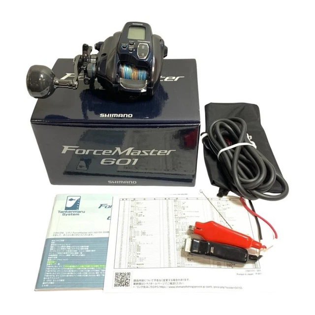 SHIMANO 20 FORCE Master 601 Electric Reel with Box and