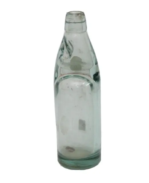 1930 Old Vintage Codd Neck Marble Stopper Soda Bottle Made in Germany