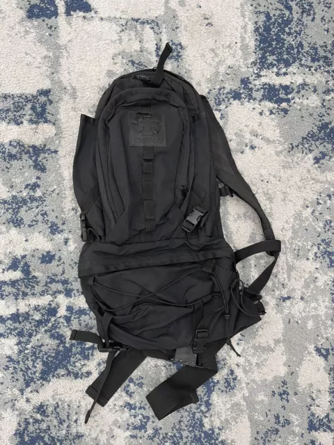 Conterra Response Pack Tactical Black Backpack Knapsack Multiple Pockets