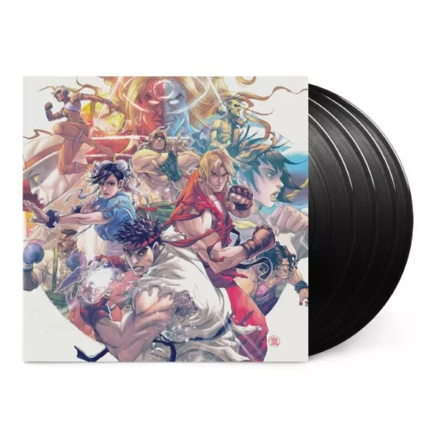 Vinyle Street Fighter III The Collection (HEAVY WEIGHT BLACK VINYL) LMLP79 CAPCO