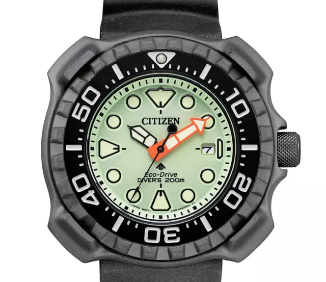 BN0227-17X Citizen PROMASTER MARINE  Eco-Drive Super Titanium 200M WR