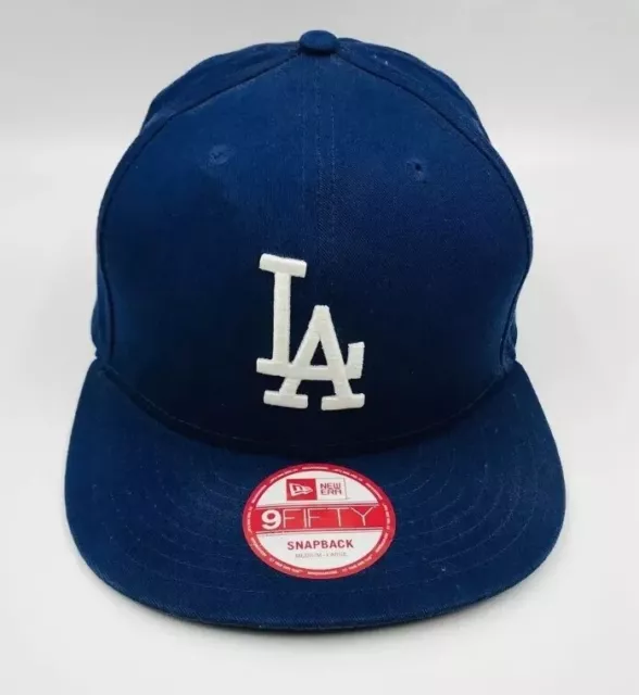 New Era LA Dodgers Essentials 9FIFTY Adjustable Snapback Cap Hat - Blue