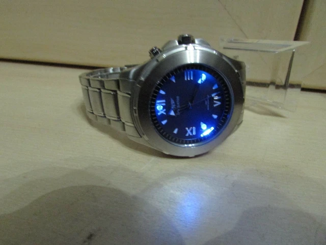 NAVIGATOR ZEON TECH Rechargeable Mens Watch Stainless Steel W