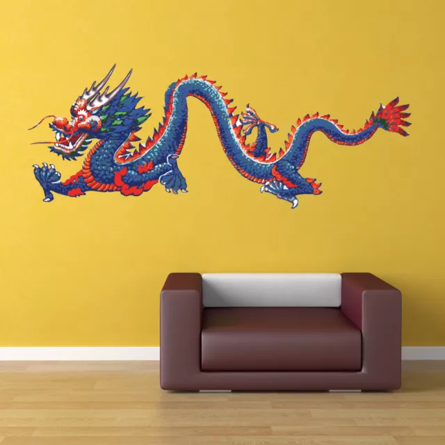 Chinese Dragon Graphic Vinyl Wall Decal Sticker #MMartin147 3