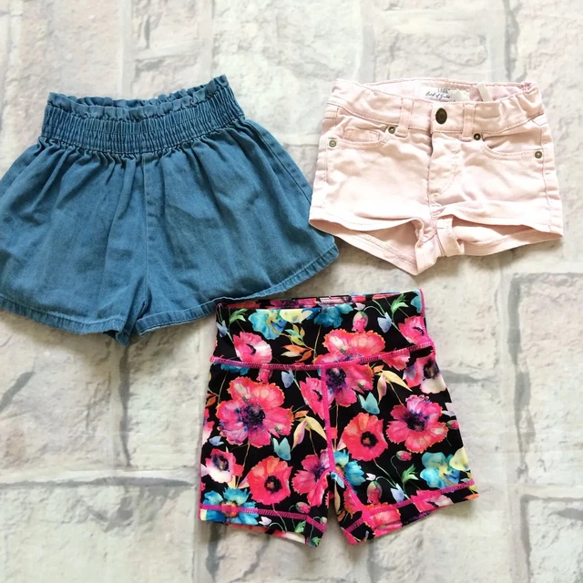 Pacchetto vestiti per bambina 3-4 anni Next Minoti M&S ecc pantaloncini jeans abito ecc. 9