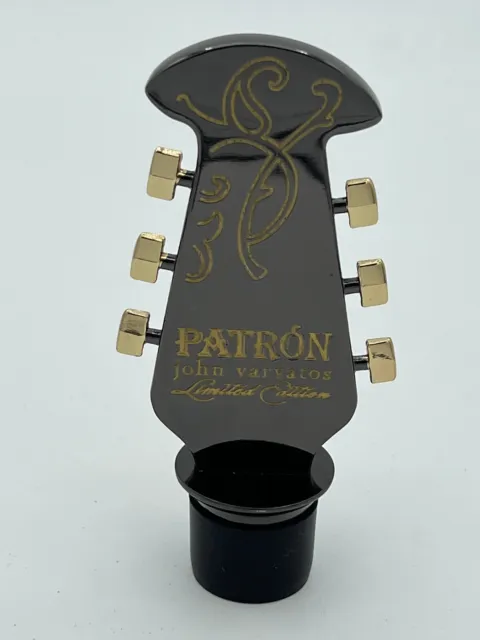 John Varvatos Limited Edition Patron Anejo Bottle Stopper Exclusive EX-MT Rare!!