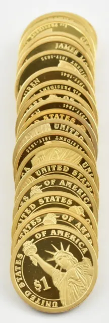 Choice Proof Presidential Dollar Roll, 20 Coins - Mixed Dates