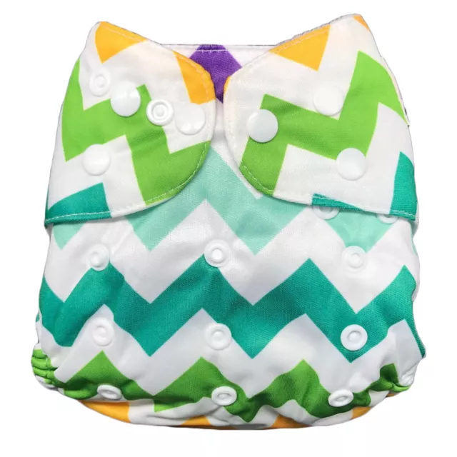 IXYVIA Baby Cloth Diapers Resizable Adjustable Washable Pocket Nappies #5