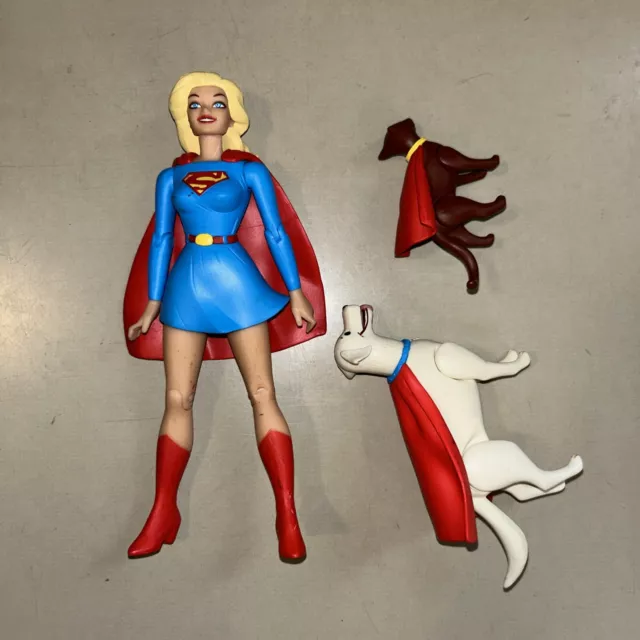 Dc Comics Designer Series Supergirl Darwyn Cooke 6” Action Figure Set Complete