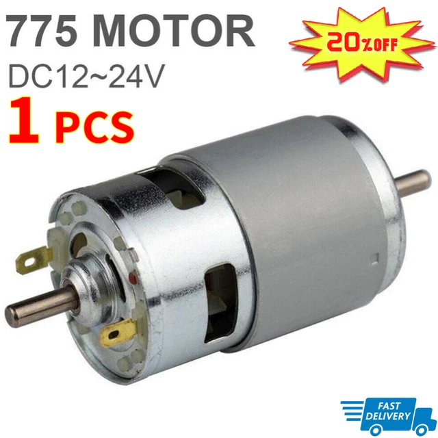 Motore Cuscinetto a Sfera 1,2 A 100 W 1pz Lega di Alluminio DC12V -24V Alta Potenza