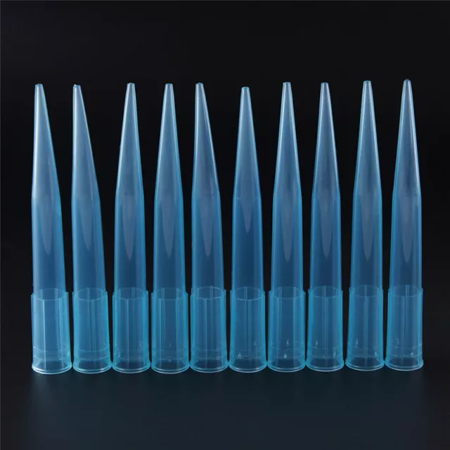 500pcs Laboratoire Bleu 1 ml Lab Liquid Pipette Pipetor Tips Supplies Lab _wf
