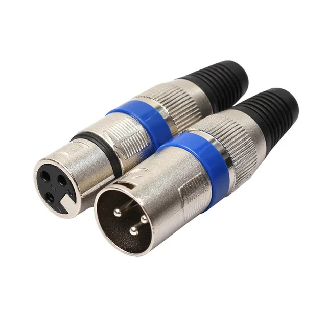 Adaptateur DMX XLR Mâle Vers RJ45 Femelle Neewer - Lot De 2, 35cm, Pour Tubes Lumineux RGB TL60/TL90C/TL120C