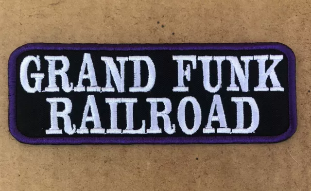 Grand Funk embroidered patch 60s 70s classic rock