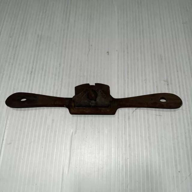 Vintage Record No 064 Flat Sole Spokeshave Plane Woodworking Tool Tungsten Steel