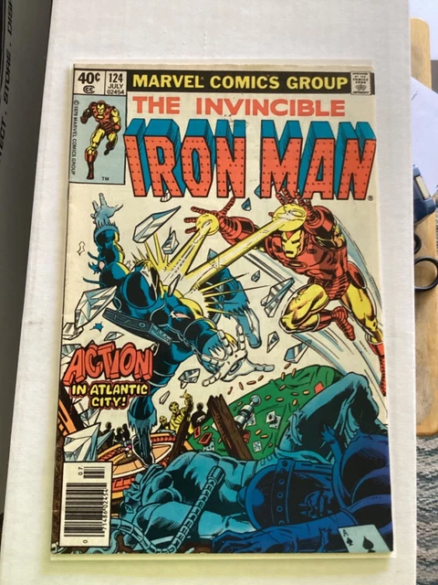 Invincible iron man #124 uncirculated see pics for grade lots of pics