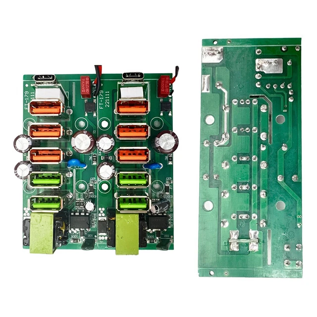 5V 2A 5 Port USB+TypeC Output Mobile Phone Fast Charging Board Power