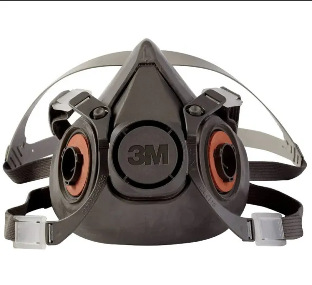 3M Half Facepiece Reusable Respirator 6300/07026(AAD) Large - NEW